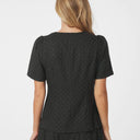 Neo Noir Jules B Pinstripe Blouse Antracit