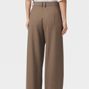 Neo Noir Essiall Pinstripe Pants Taupe