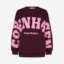 Marta Du Chateau MdcHibiscus Sweatshirt Bordeaux