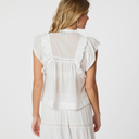 Neo Noir Jayla S Voile Top Hvid