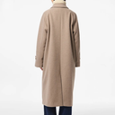 Pieces PCJoella Coat Taupe Gray Melange