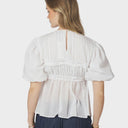 Neo Noir Kiril S Voile Blouse White