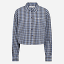 Haute L'Amitié Isolde Check Shirt Blue Check
