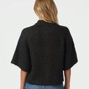 Neo Noir Benuta Fluffy Knit Cardigan Dark Brown - J BY J Fashion