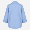 J By J 70548 LS Cotton Blouse Blue