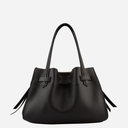 Pourchet Paris 25131 Blossom Medium Suede Bag Marron