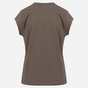 Coster Copenhagen CCH1101 V-Neck T-Shirt 383 Dark Mud