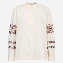 Mos Mosh MMNotto Embroid Shirt Ecru