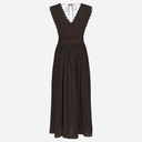 Neo Noir Arista Lace Dress Dark Brown