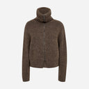Mos Mosh MMHulda Knit Zip Cardigan Bracken