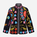 J By J Embroidery Unique Jacket No. 29 Black