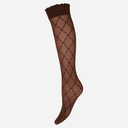 Hype The Detail 46113-4552 Knee High Logo Socks Brown