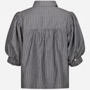 Neo Noir Etta Stripe B Shirt Dark Grey