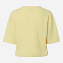 Pieces PCSilly SS O-Neck Knit Cardigan Noos Pale Banana