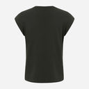 COSTER COPENHAGEN CCH1101 V-NECK T-SHIRT 100 BLACK