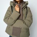 Mos Mosh MMTova Wool Rib Scarf Subterranean