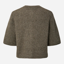 Pieces PCSilly SS O-Neck Knit Cardigan Noos Morel