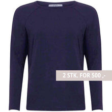 Coster Copenhagen CCH1106 Long Sleeve T-Shirt 502 Night Sky Blue