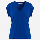 Coster Copenhagen CCH1101 V-Neck T-Shirt 578 Electric Blue