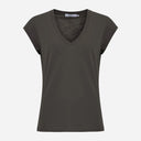 COSTER COPENHAGEN CCH1101 V-NECK T-SHIRT 486 HUNTER GREEN