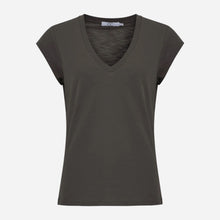 COSTER COPENHAGEN CCH1101 V-NECK T-SHIRT 486 HUNTER GREEN