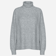 Pieces PCMalou LS Rollneck Knit Noos Medium Grey Melange