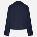 Pieces PCScarlett LS Short Trenchcoat Noos Maritime Blue