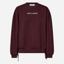 Haute L'Amitié New Studio Tie Sweat Wine
