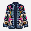 J By J Embroidery Unique Jacket No. 27 Navy