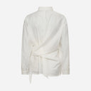 Co Couture IdinaCC Tie Shirt Off White