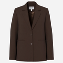 Pieces PCBosella LS Loose Blazer Noos Hot Fudge