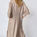 Co Couture HeraCC Tunic V-Dress Walnut