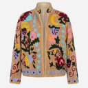 J By J Embroidery Unique Jacket Sand / Yellow