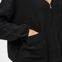 Pieces PcJunna LS V-Neck Knit Cardigan Black
