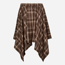 Co Couture DagnyCC Check Tie Skirt Brown