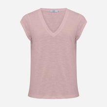 Coster Copenhagen CCH1101 V-Neck T-Shirt 690 Old Rose