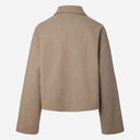 Pieces PCAYA Short Coat Greige