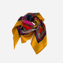 WAUW Club Scarf Multi Yellow