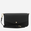 Pourchet Paris 78130 Club Lisse Clutch Noir