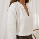 Marta Du Chateau MdcSevina Blouse Offwhite