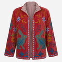J By J Embroidery Unique Jacket No. 11 Red