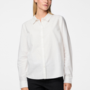 Pieces PCIrena LS Oxford Shirt Noos Bright White
