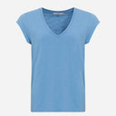Coster Copenhagen CCH1101 V-Neck T-Shirt 572 Airy Blue