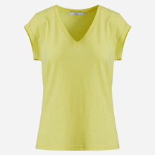 Coster Copenhagen CCH1101 V-Neck T-Shirt 784 Warm Lemon