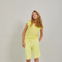 Coster Copenhagen CCH1101 V-Neck T-Shirt 784 Warm Lemon