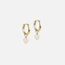 Enamel Amore E376G Hoops Daisy