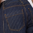 Co Couture SiggaCC Stripe Pant Denim Blue