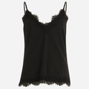 Coster Copenhagen CCH1004 Rosie Lace Top 100 Black