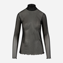 Coster Copenhagen Eve Mesh Turtleneck Black