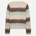 Mos Mosh MMSuvi Stripe Knit Frosty Green